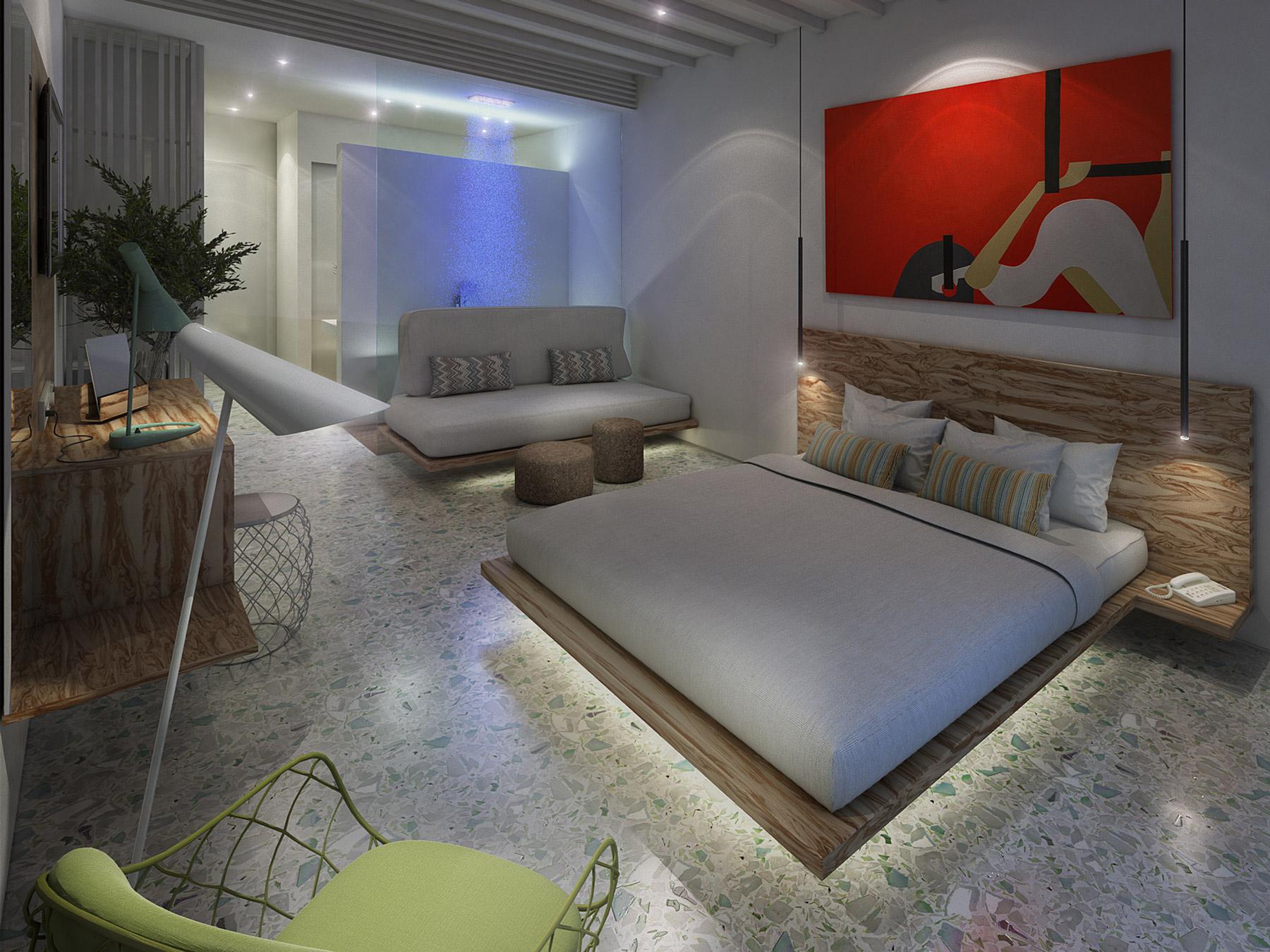 Mykonos Palace Beach Hotel Mykonos Town Экстерьер фото