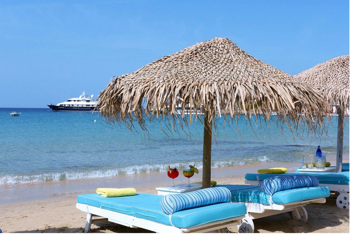 Mykonos Palace Beach Hotel Mykonos Town Экстерьер фото