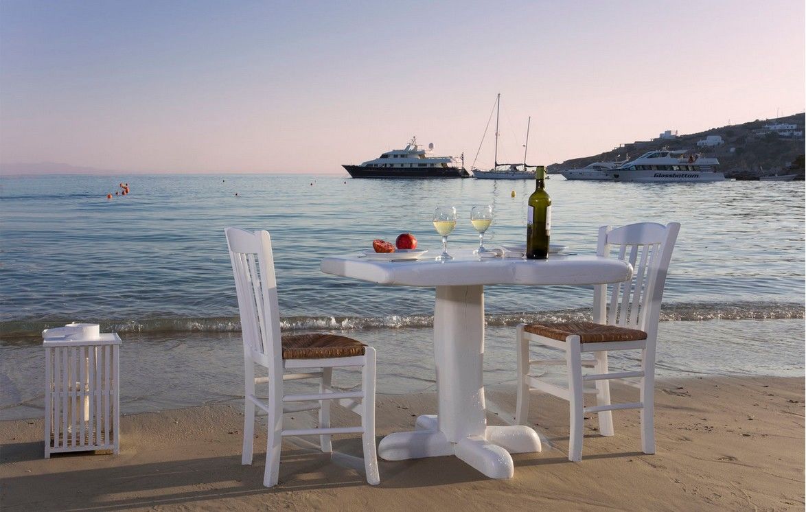 Mykonos Palace Beach Hotel Mykonos Town Экстерьер фото