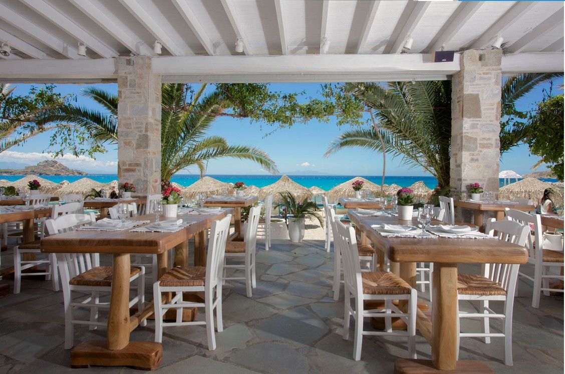 Mykonos Palace Beach Hotel Mykonos Town Экстерьер фото
