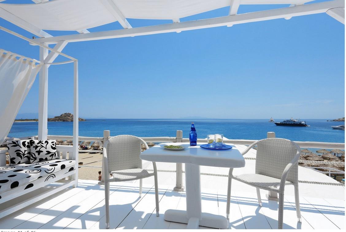 Mykonos Palace Beach Hotel Mykonos Town Экстерьер фото